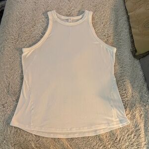 Lululemon Athletica White nulu Tank Top